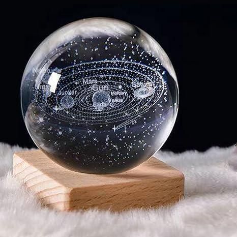✨ 3D Crystal Ball Lamp – A Dazzling Light for Every Corner! ✨