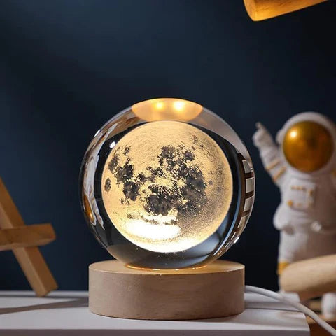 ✨ 3D Crystal Ball Lamp – A Dazzling Light for Every Corner! ✨